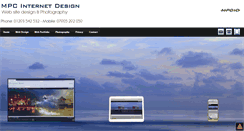 Desktop Screenshot of mpcinternetdesign.co.uk